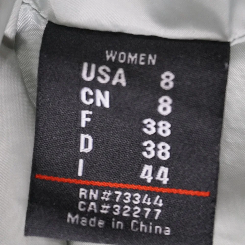 Marker Gore-Tex Hooded Ski Jacket Women's Size‎ 8 Waterproof Windproof Green